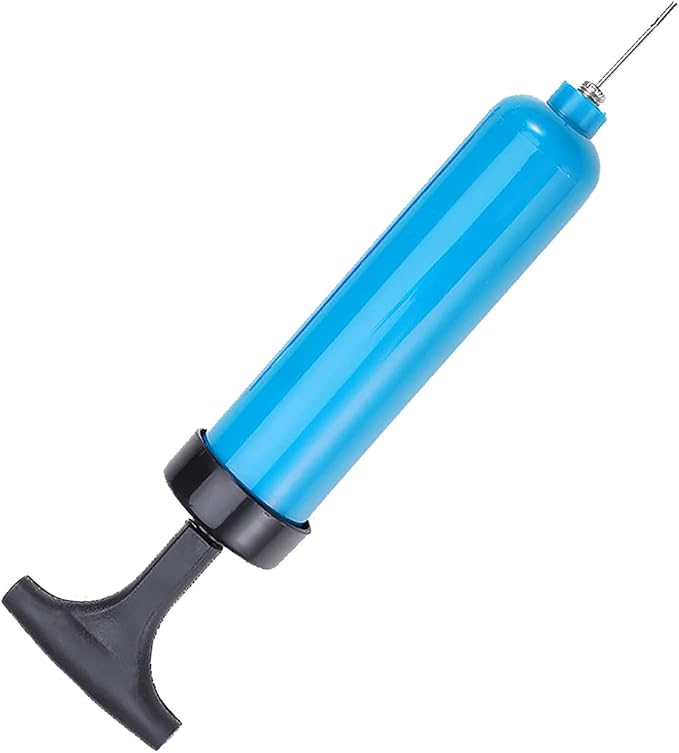 spdtech pump and needle comfortable handle with metal rod suitable for soccer basketball football ball and