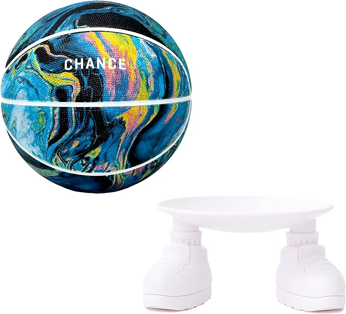 chance premium rubber outdoor/indoor basketball standly the ball stand  ?chance b0bpnf88hv