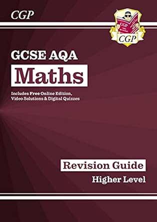 gcse maths aqa revision guide higher 1st edition parsons richard 1782943951, 978-1782943952