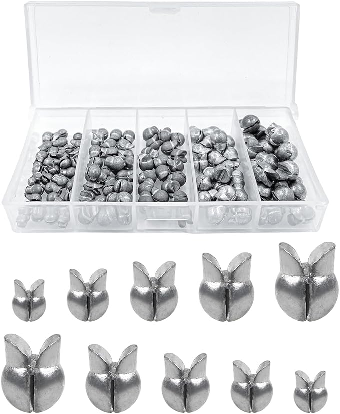 gourami fishing weights sinkers lead split shot weights removable round fishing sinkers ?gourami b0cknz34qq