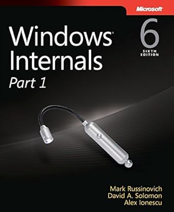 microsoft windows 6 internals part 1 6th edition mark e russinovich b008gb1tly