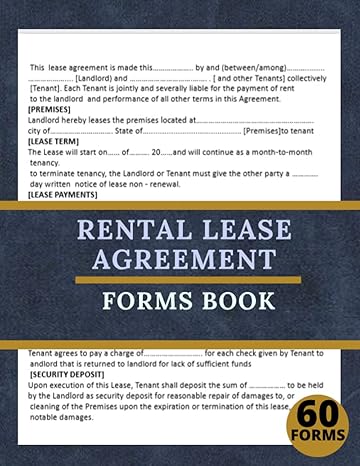 rental lease agreement forms book monthly rental lease agreement forms month to month contract between