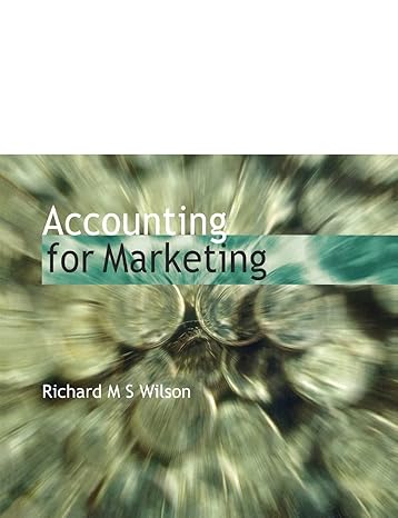 accounting marketing 1st edition richard m s wilson, wilson r m s 1861524684, 978-1861524683