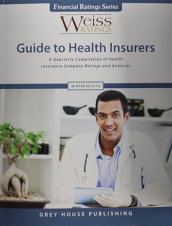 weiss ratings guide to health insurers winter 1st edition weiss ratings 1619253127, 978-1619253124