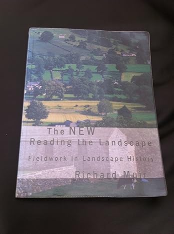 new reading the landscape fieldwork in landscape history 1st edition richard muir 0859895807