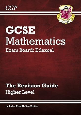 gcse maths revision guide higher 1st edition richard parsons 1841465364, 978-1841465364