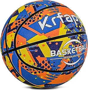 krfapt kids basketball size 3 mini basketball for toddler boy and girls play games indoor outdoor park pool