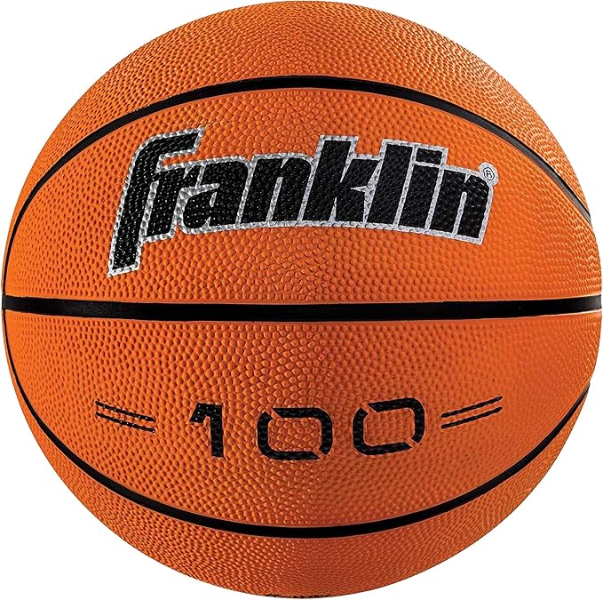 franklin sports grip rite indoor + outdoor rubber basketballs official size 29 5 inch + 28 5 inch men s +