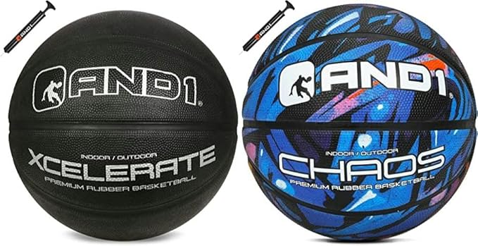 and1 rubber basketball bundle two regulation official size basketballs  ?and1 b0c2l2vbq1