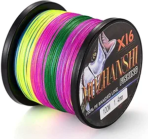 mozhanshi 4/8/9/ strands 1500m/35yds big spool long casting pe multifilament ultra strong braided fishing