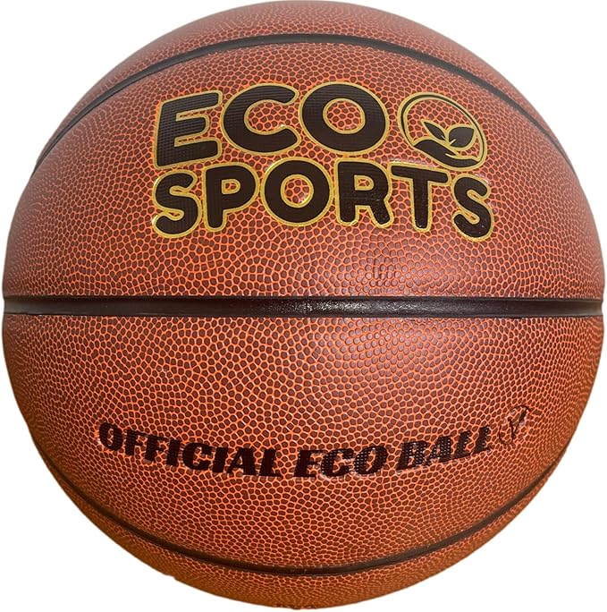 eco sports indoor/outdoor basketballs deep channel basketball balls vegan leather ball size 7 size 6 size 5
