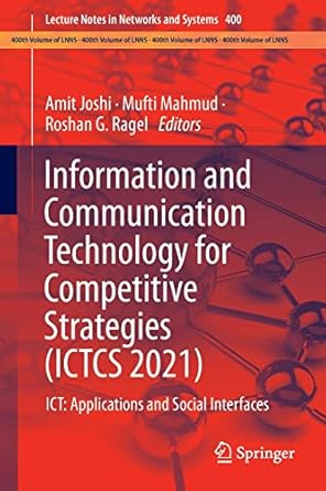 information and communication technology for competitive strategies ict applications and social interfaces