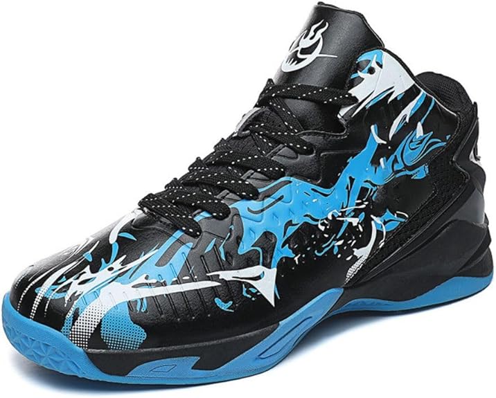 teswc men s fashion sneakers breathable running shoes arch support basketball shoes non slip sport shoes