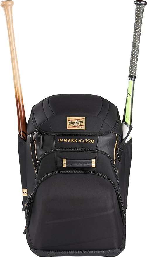 rawlings gold collection backpack equipment bag baseball/softball multiple styles  ?rawlings b0cgc97vgg