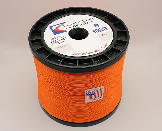 tight line braid ultracast 8x high performance multi color abrasion resistant fishing line made in the usa 