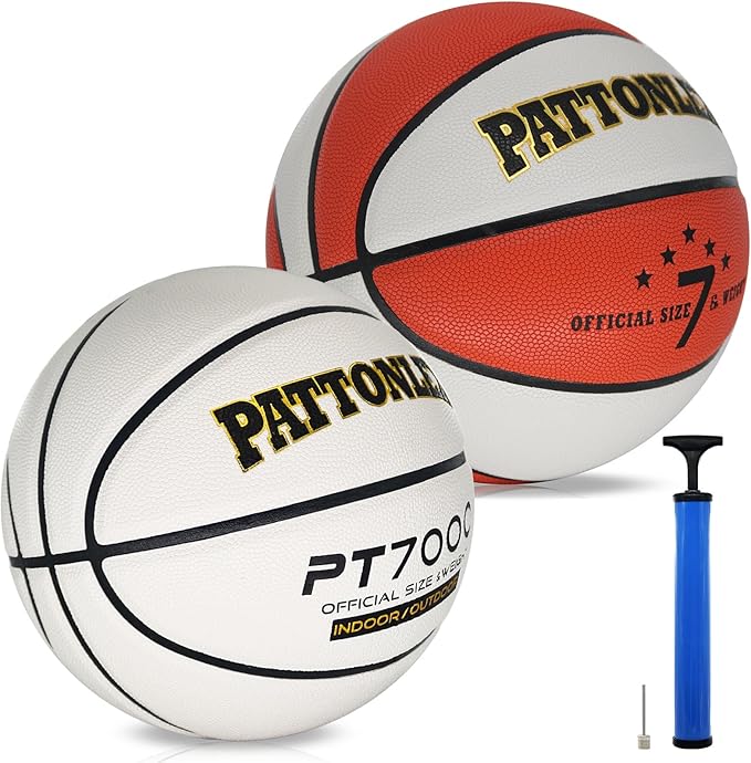 pattonlex basketball official size 7 composite leather indoor/outdoor ball for men  ‎pattonlex b0ccxszcg6