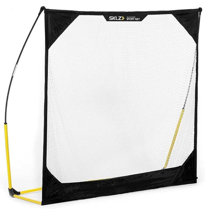 sklz quickster portable baseball hitting net for baseball and softball  sklz b0047yq2js
