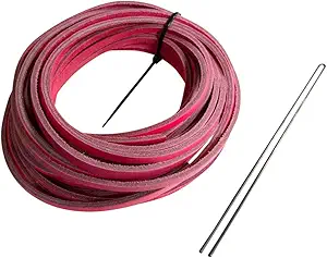 rawlings glove re lace pack baseball/softball includes 4 pcs standard 3/16 x 72 lace with lacing tool