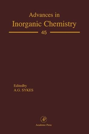 advances in inorganic chemistry 1st edition ag sykes 0123917476, 978-0123917478