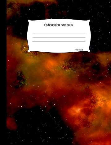 composition notebook blank line paper wide ruled school work book journal for boys and girls college and high