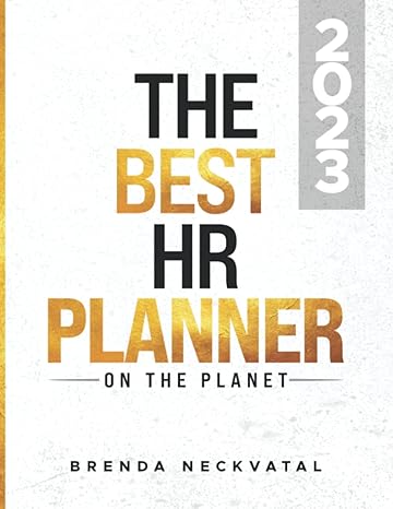 the best hr planner on the planet be a winner and champion action taker 1st edition brenda neckvatal