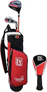 pga tour g1 series red kids golf club set golf clubs and sets for heights 41 48  golf club set w/golf driver