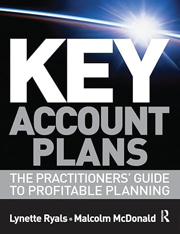 key account plans 1st edition lynette ryals 0750683678, 978-0750683678