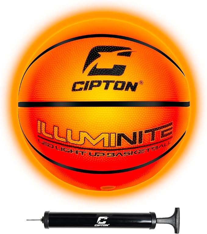 cipton basketball led light up basketball size 7 8 9 indoor and outdoor basketball perfect for outdoor games