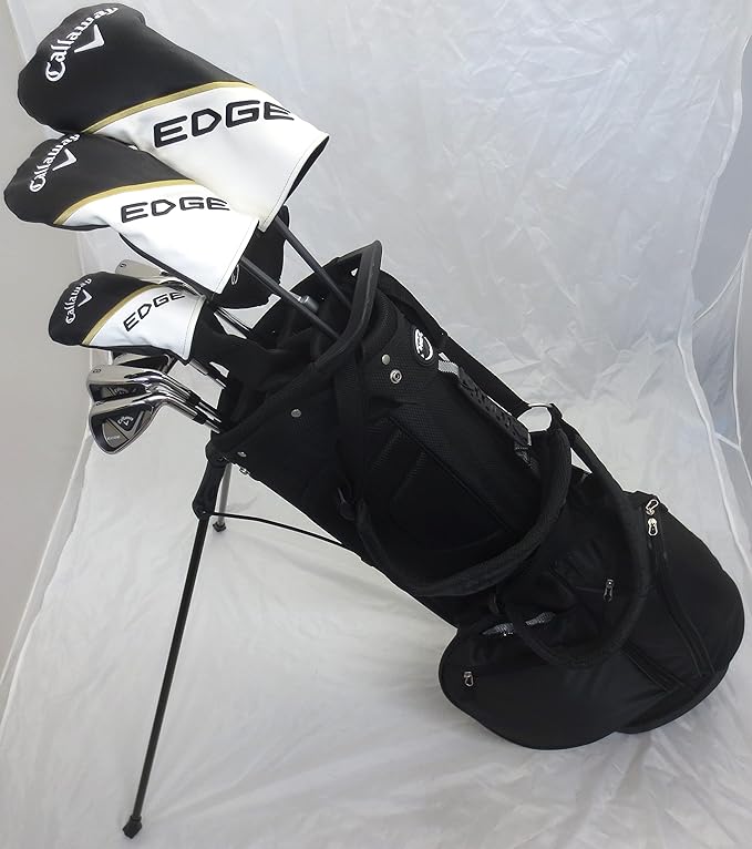 mens callaway golf set driver wood hybrid irons putter bag right handed regular flex  ?callaway b091mykb8l
