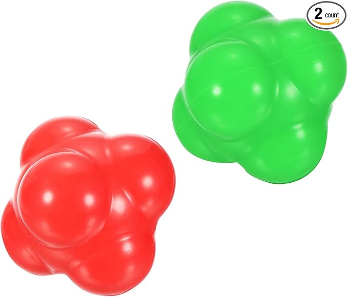 patikil reaction balls agility trainer silicone bounce balls for baseball hand eye coordination reaction