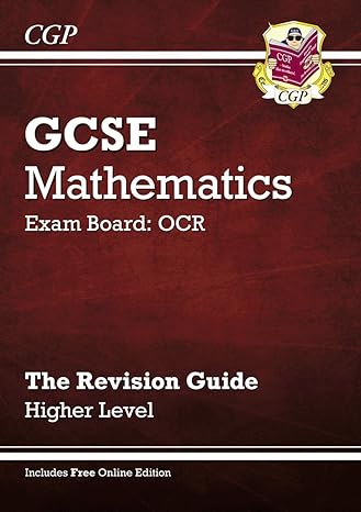 gcse maths ocr revision guide higher 1st edition parsons-richard 1841465488, 978-1841465487