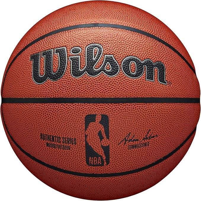 wilson nba authentic series basketballs  ‎wilson b091mg5bgc