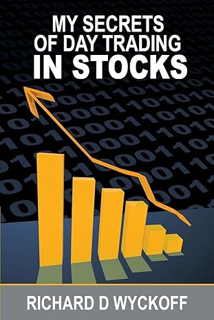 my secrets of day trading in stocks 1st edition richard d wyckoff 1607967308, 978-1607967309