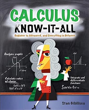 calculus know it all beginner to advanced and everything in between 1st edition stan gibilisco 0071549315,