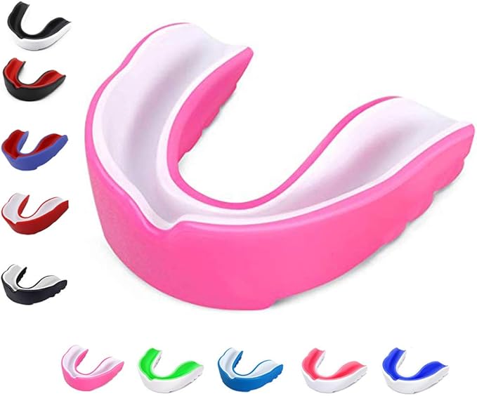 sports mouth guard for kids youth/adults mouthguard for lacrosse basketball karate flag football martial arts