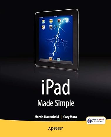 ipad made simple 1st edition gary mazo ,martin trautschold ,msl made simple learning 1430231297,