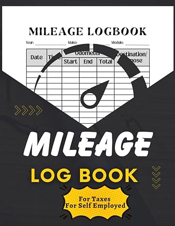 mileage log book for taxes for self employed auto mileage tracker to record and track your daily mileage for