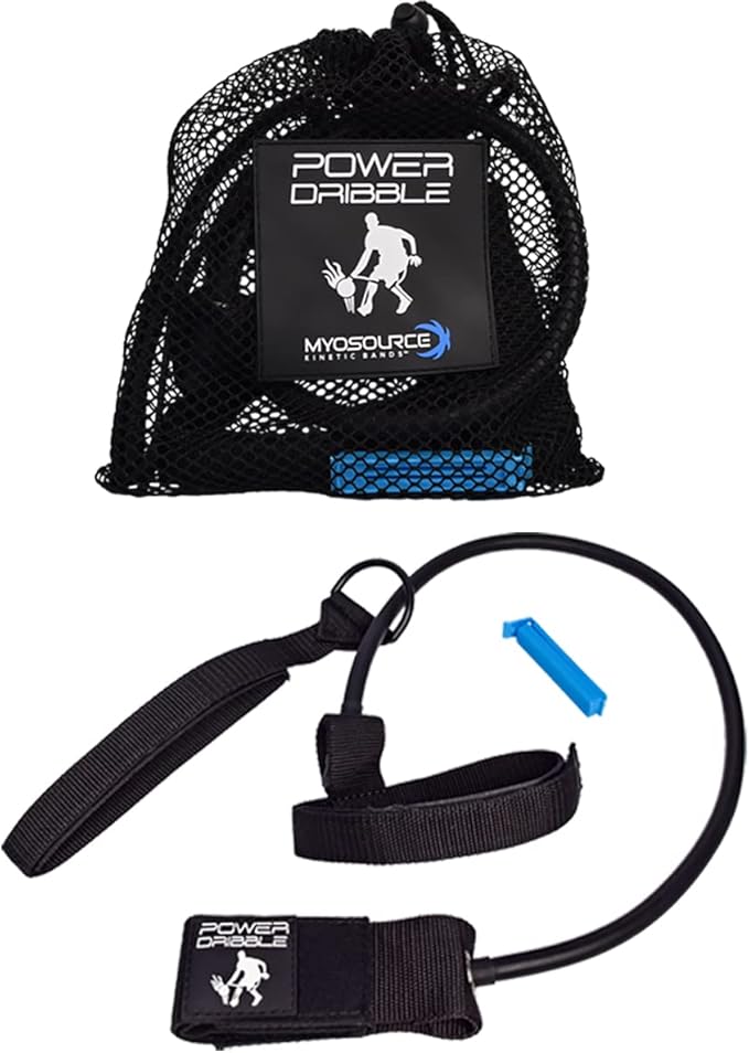 myosource kinetic bands power dribble basketball dribble training aid resistance bands for increased ball