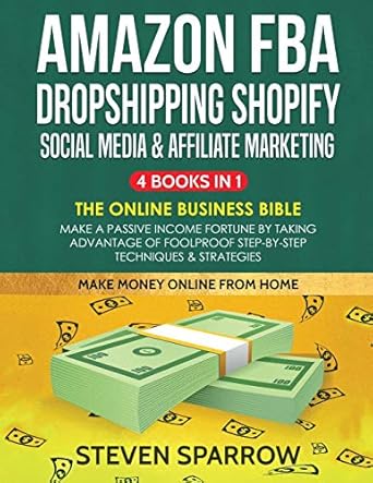 amazon fba dropshipping shopify social media and affiliate marketing make a passive income fortune by taking