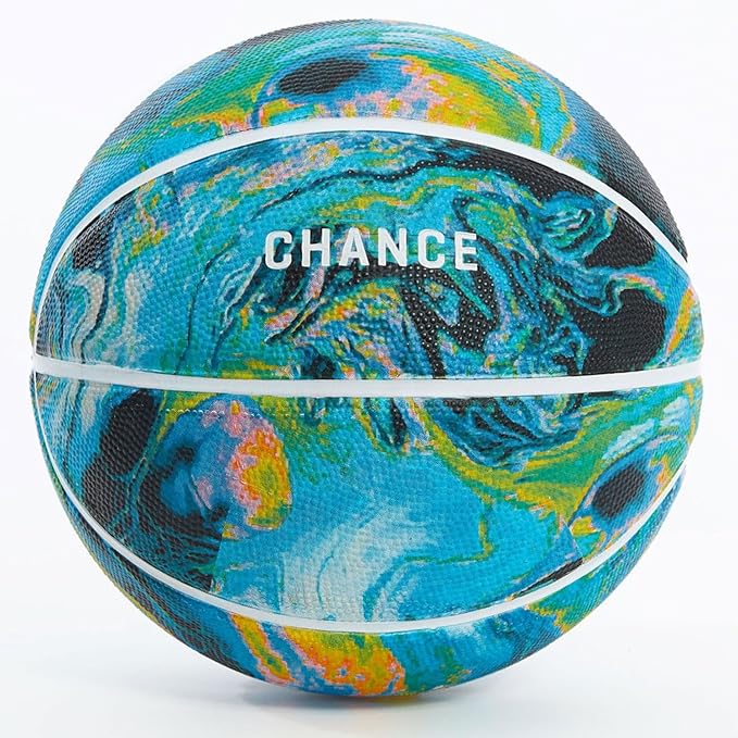 chance premium design printed rubber outdoor and indoor basketball available size 5 youth 27 5 inch size 6