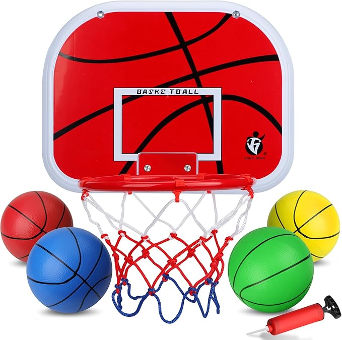 mini basketball hoop for kids adults over the door basketball hoop with 3 replacement pvc mini sports