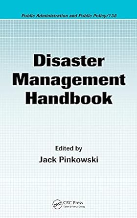 disaster management handbook 1st edition jack pinkowski 1420058622, 978-1420058628