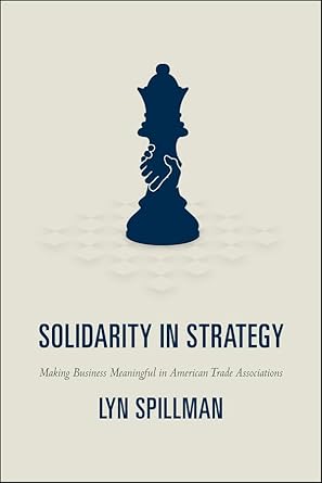 solidarity in strategy making business meaningful in american trade associations 1st edition lyn spillman