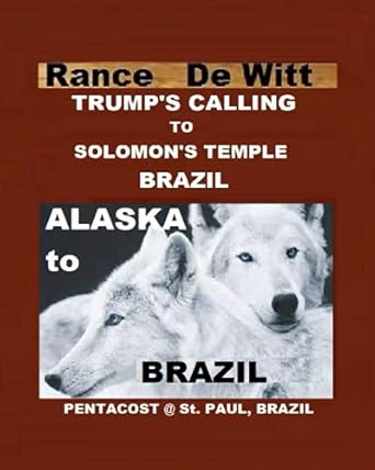 trumps calling to solomons temple brazil christ the redeemer returns to the new world 1st edition mr rance