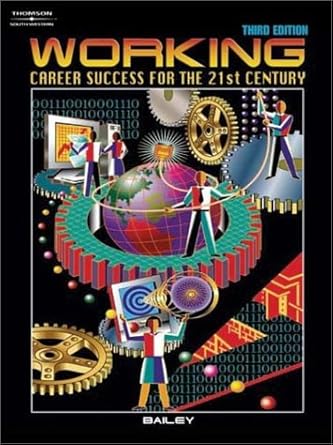 working career success for the 21st century 1st edition larry j bailey 0538699663, 978-0538699662