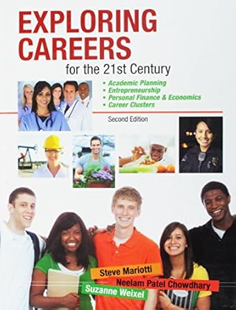 exploring careers for the 21st century 1st edition pearson learning solutions 1269652303, 978-1269652308