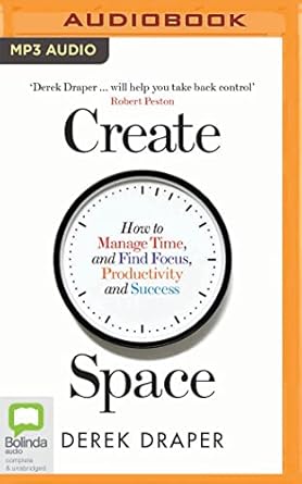 create space how to manage time and find focus productivity and success 1st edition derek draper ,james