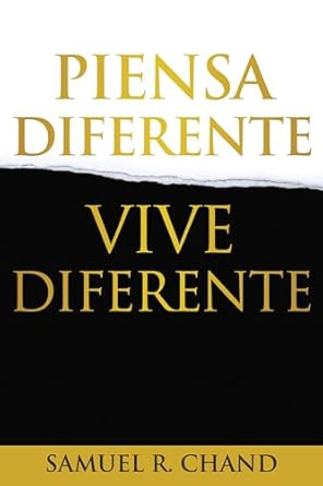 piensa diferente vive diferente 1st edition samuel r chand 164123315x, 978-1641233156