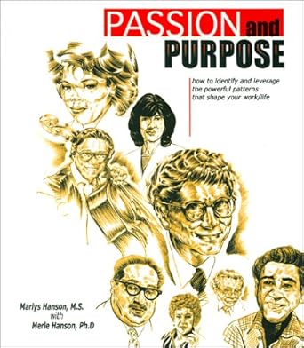 passion and purpose how to identify and leverage the powerful patterns that shape your work/life 1st edition