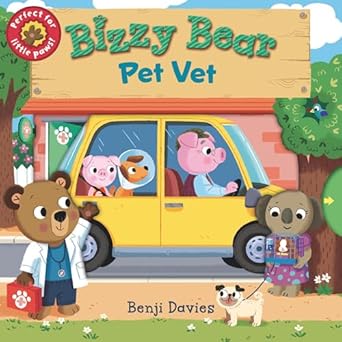 bizzy bear pet vet 1st edition benji davies 1536231975, 978-1536231977
